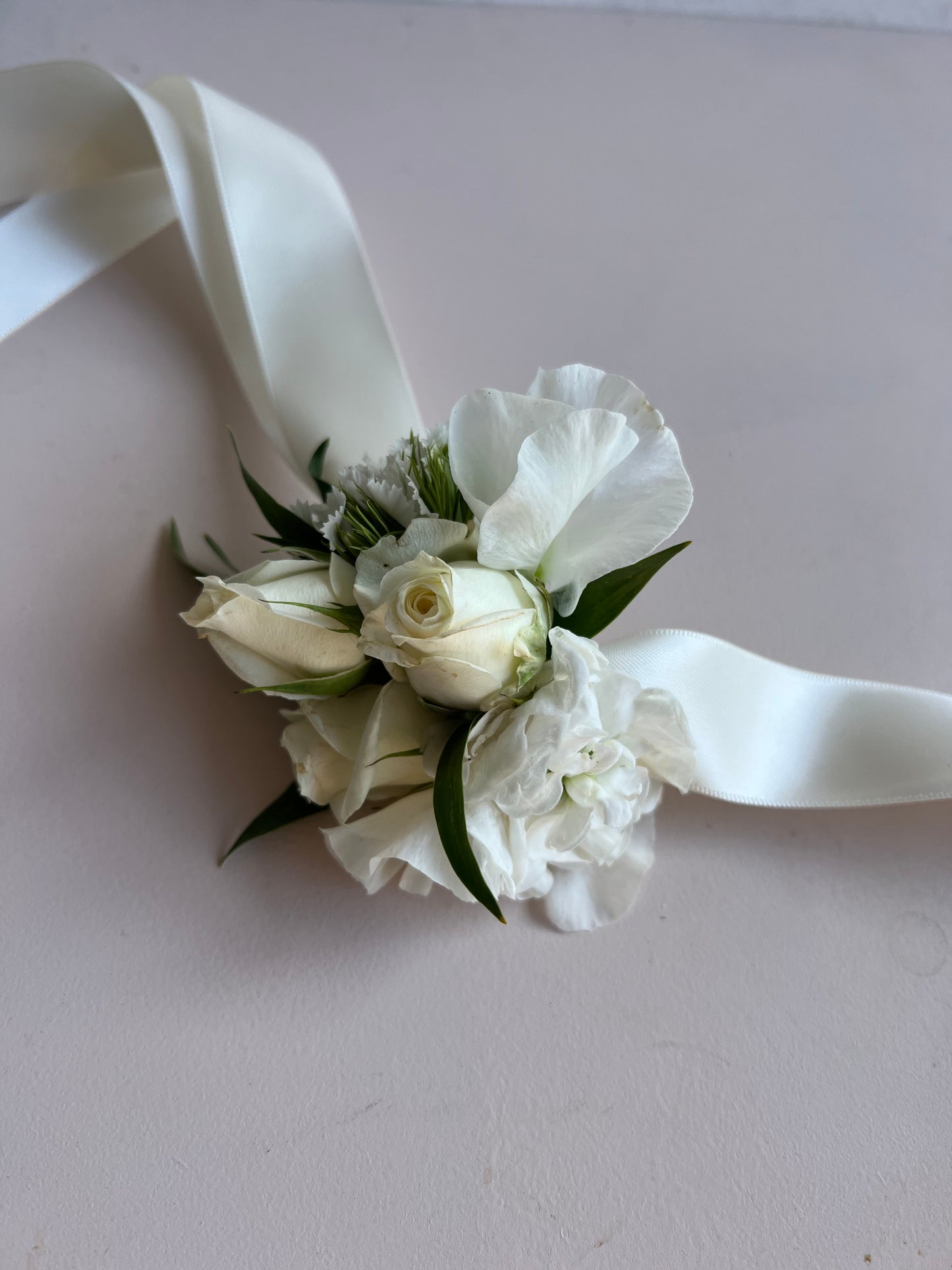 Formal flower bundle- wrist corsage & buttonhole